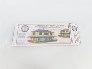 N Scale The N Scale Architect Kit 10013 CNJ Standard 2-Story Station - SEALED