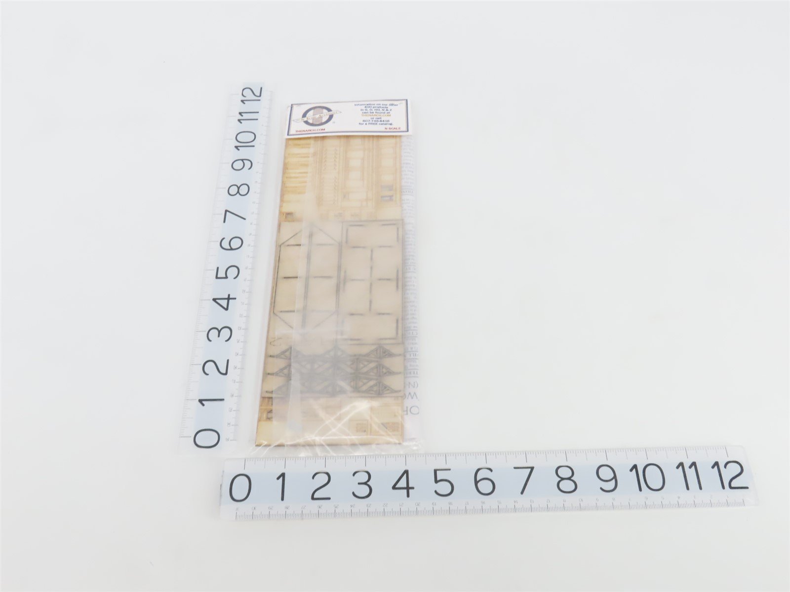 N Scale The N Scale Architect Kit 10013 CNJ Standard 2-Story Station - SEALED