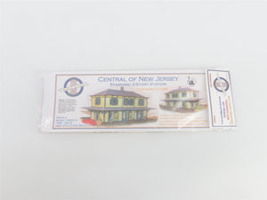 N Scale The N Scale Architect Kit 10013 CNJ Standard 2-Story Station - SEALED