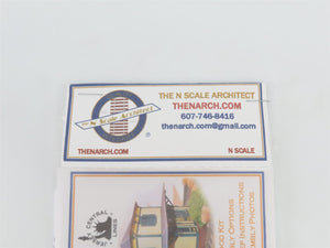 N Scale The N Scale Architect Kit 10013 CNJ Standard 2-Story Station - SEALED