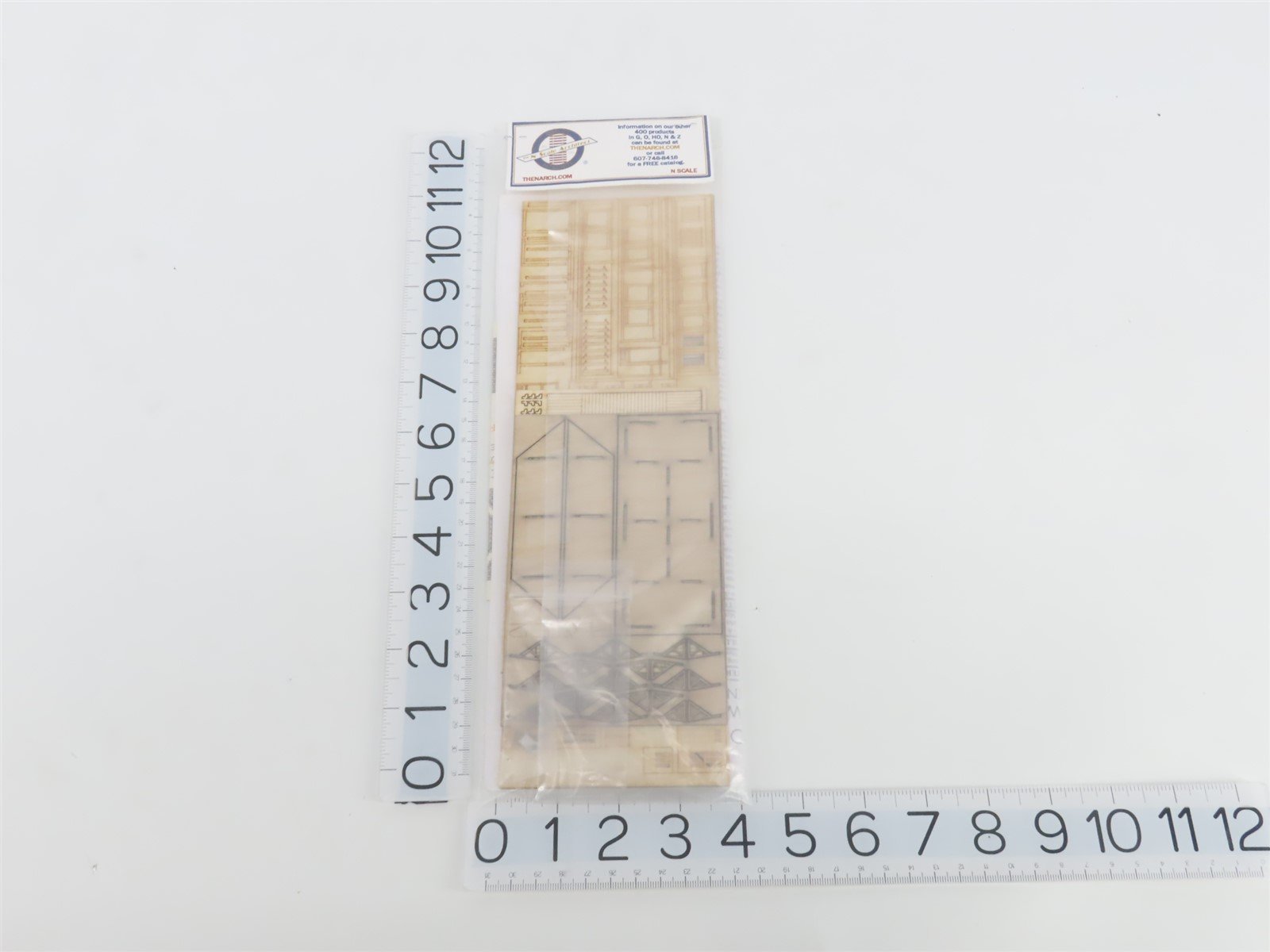 N Scale The N Scale Architect Kit 10013 CNJ Standard 2-Story Station - SEALED