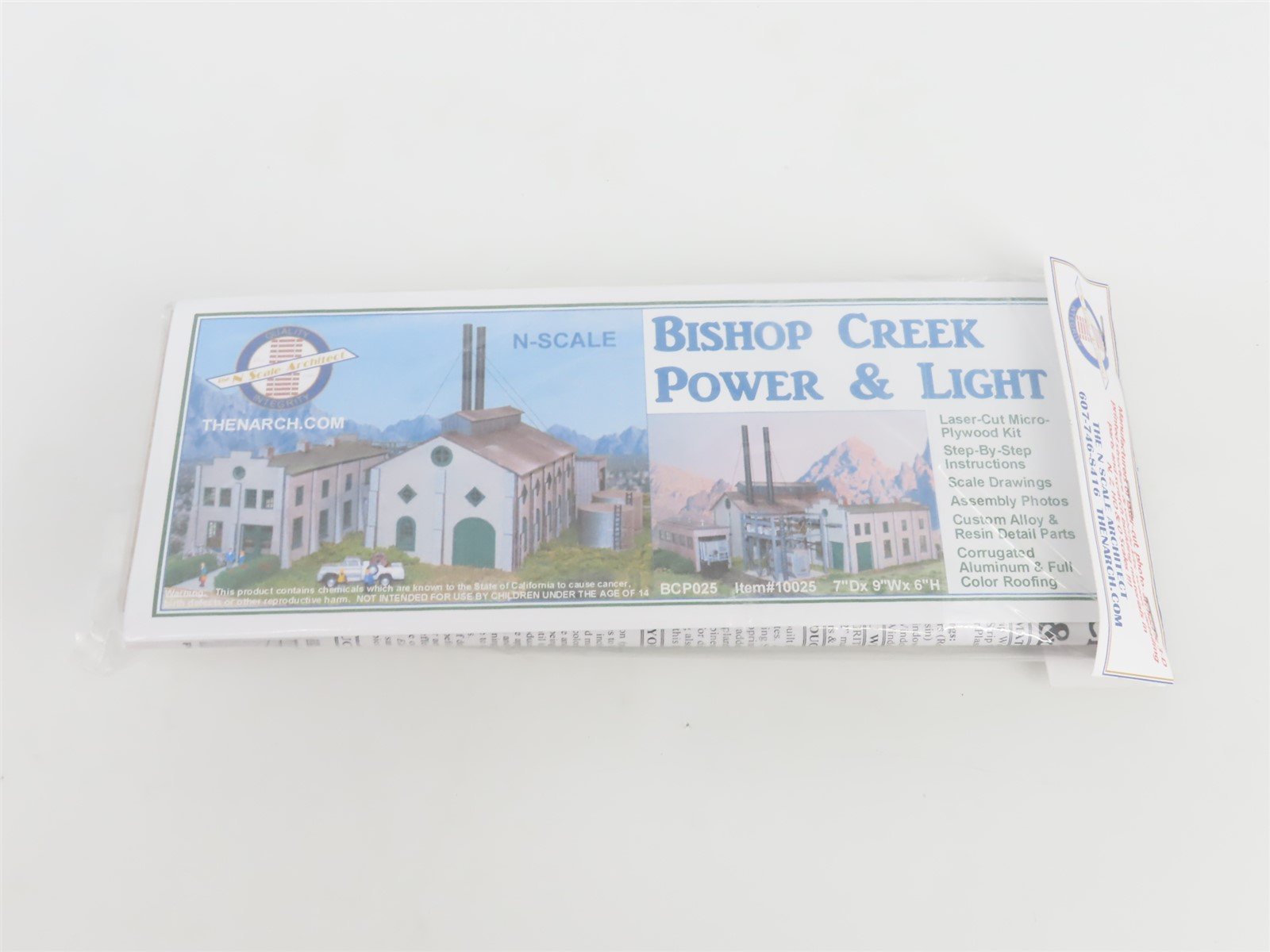 N Scale The N Scale Architect Kit 10025 Bishop Creek Power & Light - SEALED