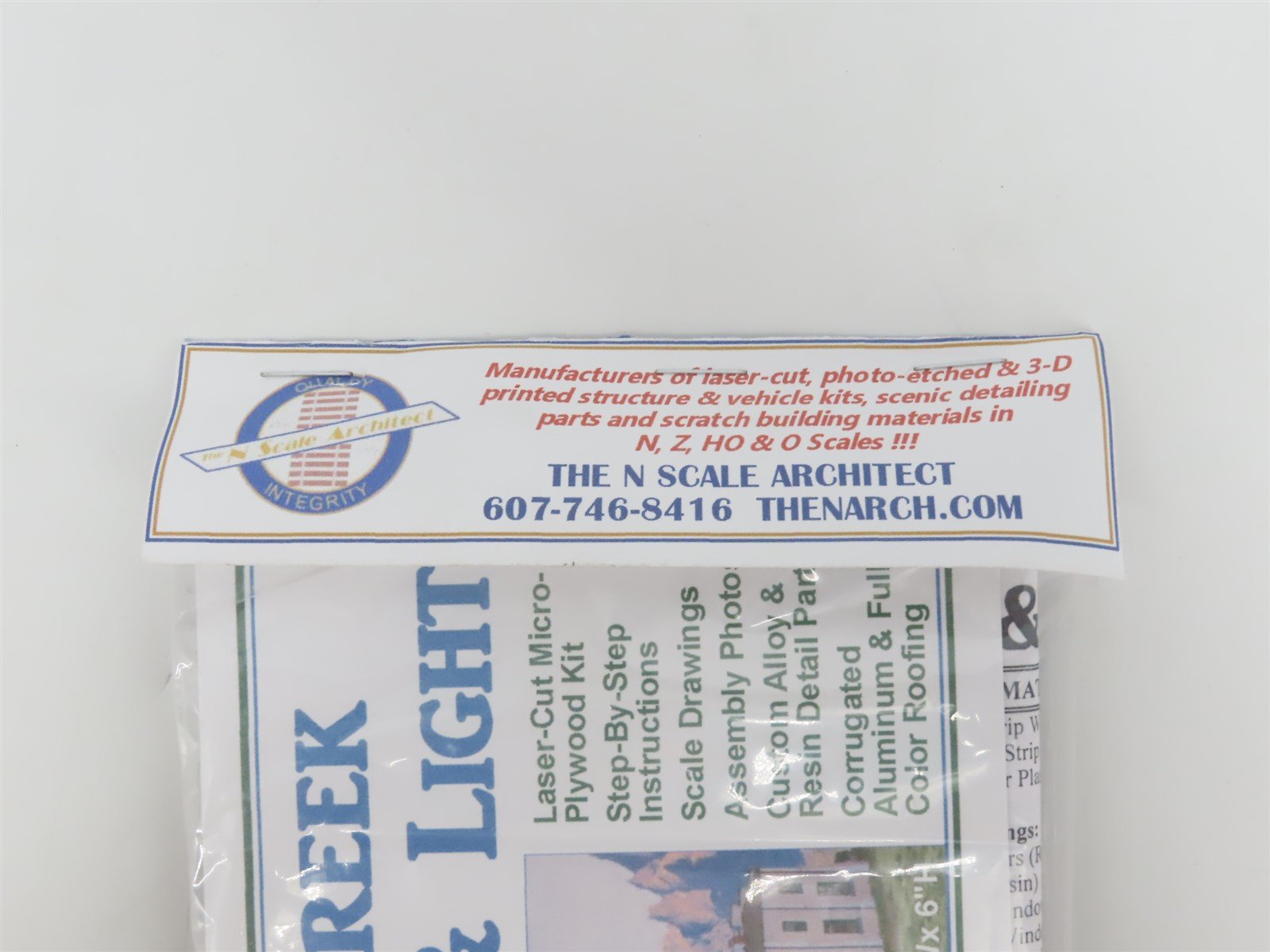 N Scale The N Scale Architect Kit 10025 Bishop Creek Power & Light - SEALED