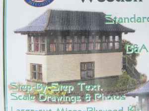 N Scale Architect Laser Kit #10032 NYCS/B&A Standard Wooden Tower