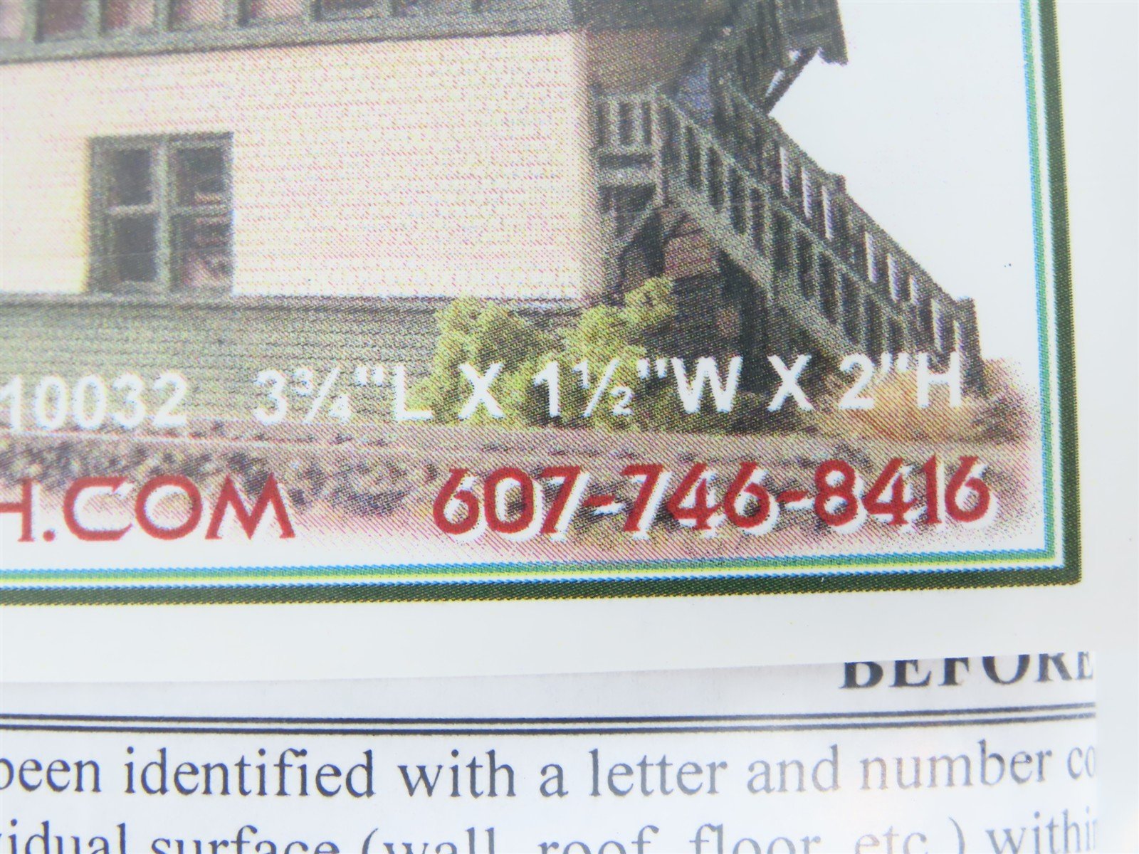 N Scale Architect Laser Kit #10032 NYCS/B&A Standard Wooden Tower