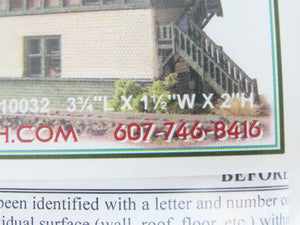 N Scale Architect Laser Kit #10032 NYCS/B&A Standard Wooden Tower