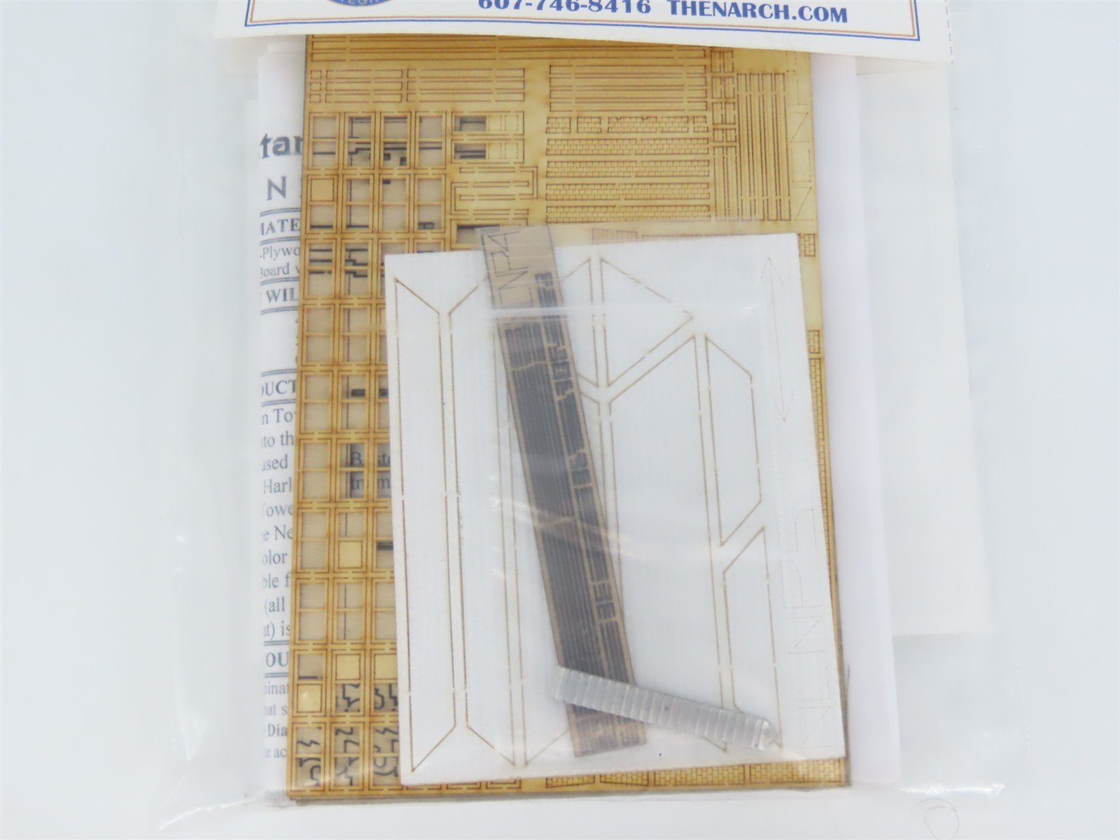 N Scale Architect Laser Kit #10032 NYCS/B&A Standard Wooden Tower
