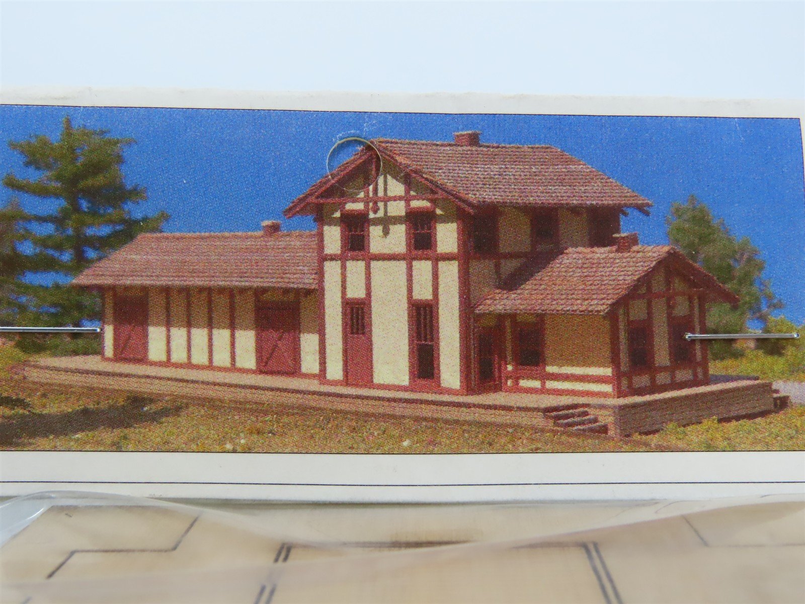 N 1/160 Scale GCLaser Kit #03022 Trussed Freight Depot