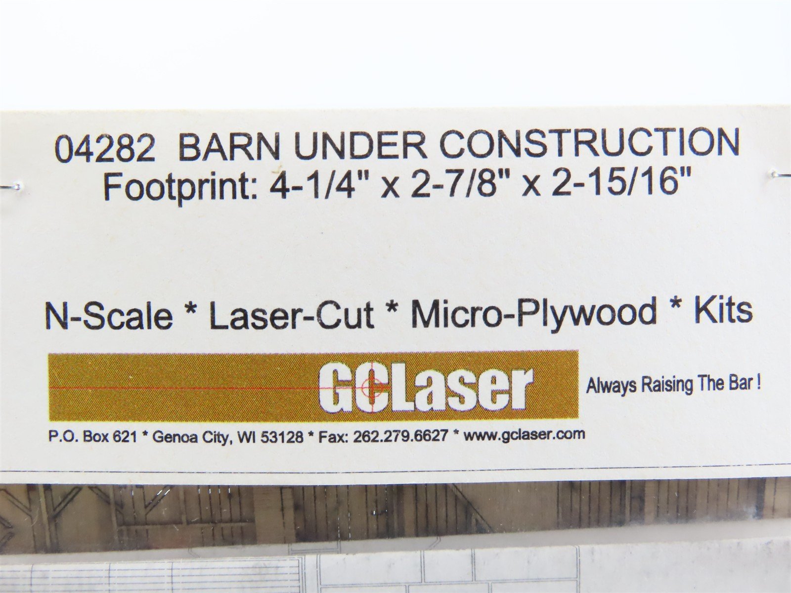 N 1/160 Scale GCLaser Kit #04282 