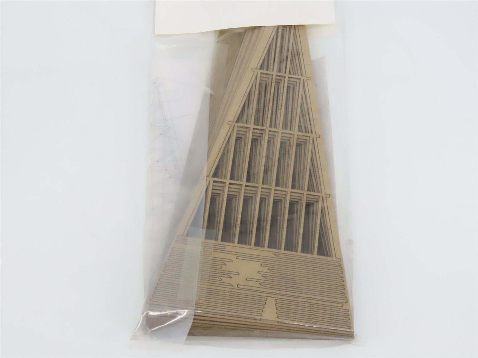 N 1/160 Scale TR Hobby Products Laser Kit #0388-80 Laser Cut 80' Timber Trestle