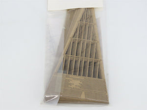 N 1/160 Scale TR Hobby Products Laser Kit #0388-80 Laser Cut 80' Timber Trestle
