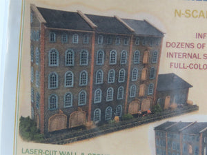N Scale Architect Styrene & Laser-Cut Kit #50098 Stone Wall Panel System