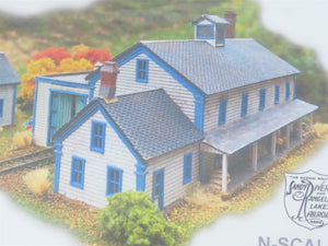 N Scale Architect Kingsfield Laser Kit #10074 AG Winters General Store & Granary
