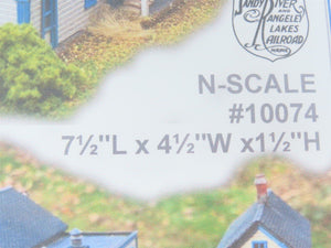 N Scale Architect Kingsfield Laser Kit #10074 AG Winters General Store & Granary