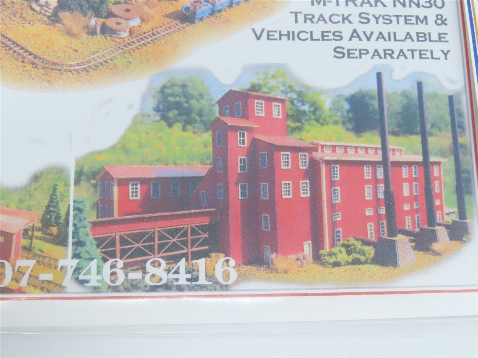 N Scale Architect Laser Kit #10040 Elkton Creek Smelter Building