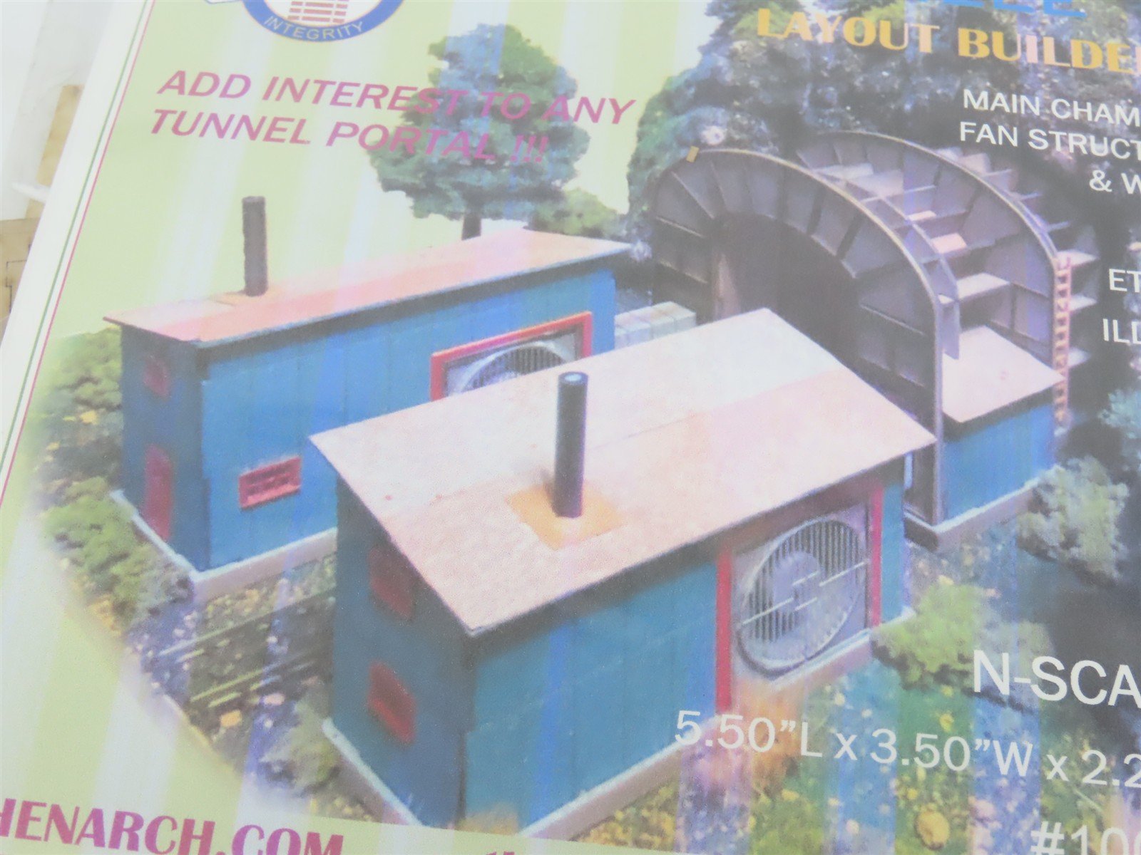 N Scale Architect Layout Builder Laser Kit #10058 Barnesville Tunnel