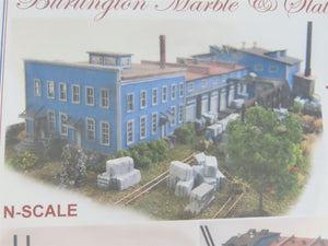 N Scale Architect Laser Kit #10016 Burlington Marble & Slate Building