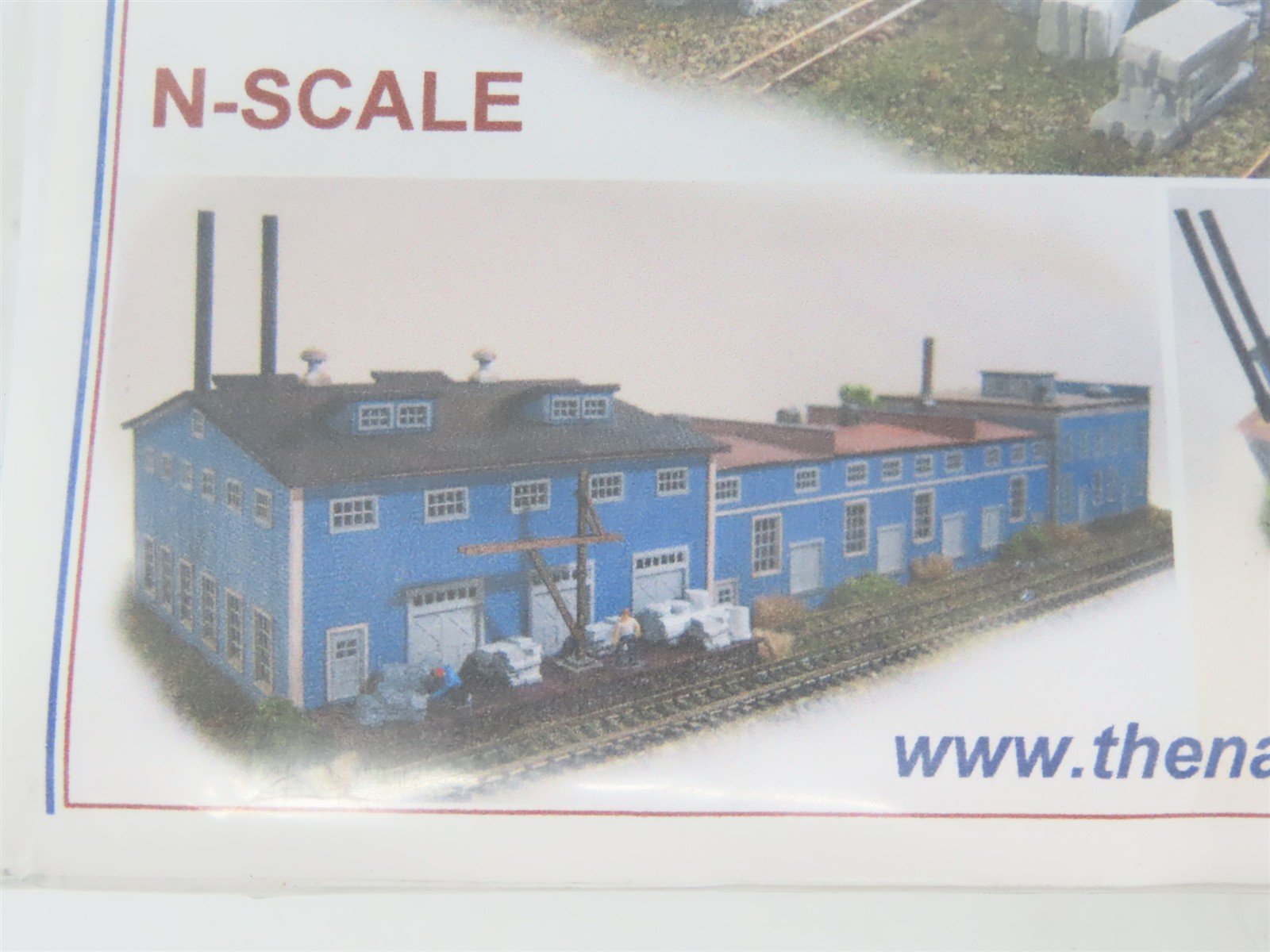 N Scale Architect Laser Kit #10016 Burlington Marble & Slate Building