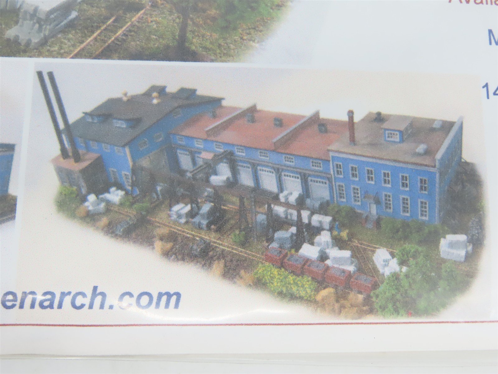 N Scale Architect Laser Kit #10016 Burlington Marble & Slate Building