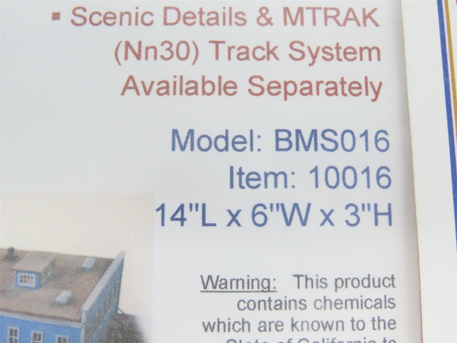 N Scale Architect Laser Kit #10016 Burlington Marble & Slate Building