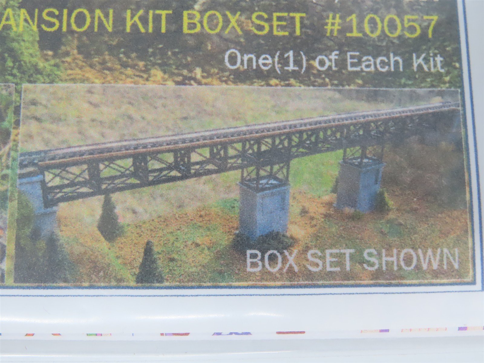 N Scale Architect Layout Builder's Laser Kit #10055 Sherwood's Bridge - Base Kit