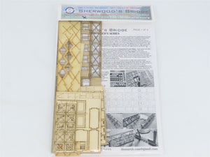 N Scale Architect Layout Builder's Laser Kit #10055 Sherwood's Bridge - Base Kit