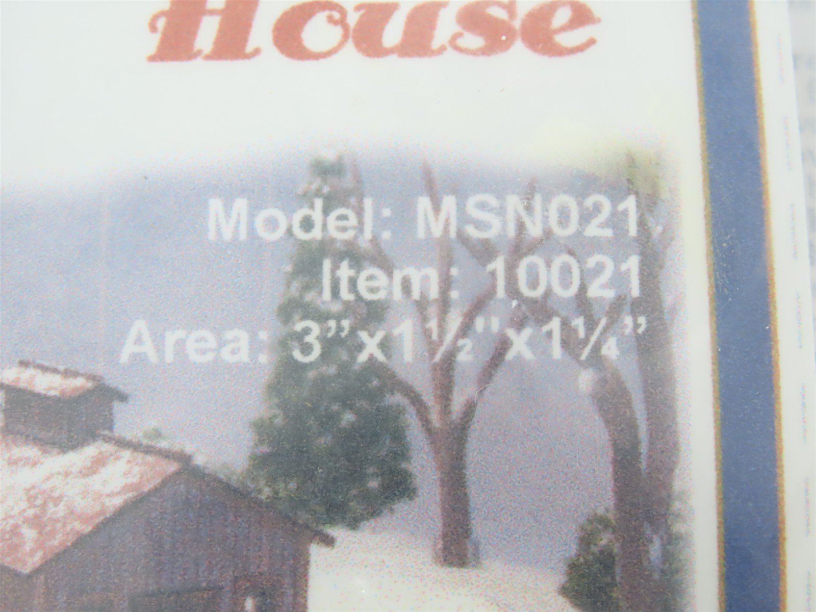 N Scale Architect Laser Kit 10021 Maple Sugar House & 60515 Maple Sugar Bush Set