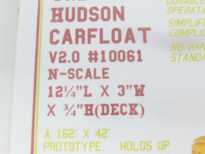 N Scale Architect Laser Kit #10061 The Hudson Carfloat v2.0