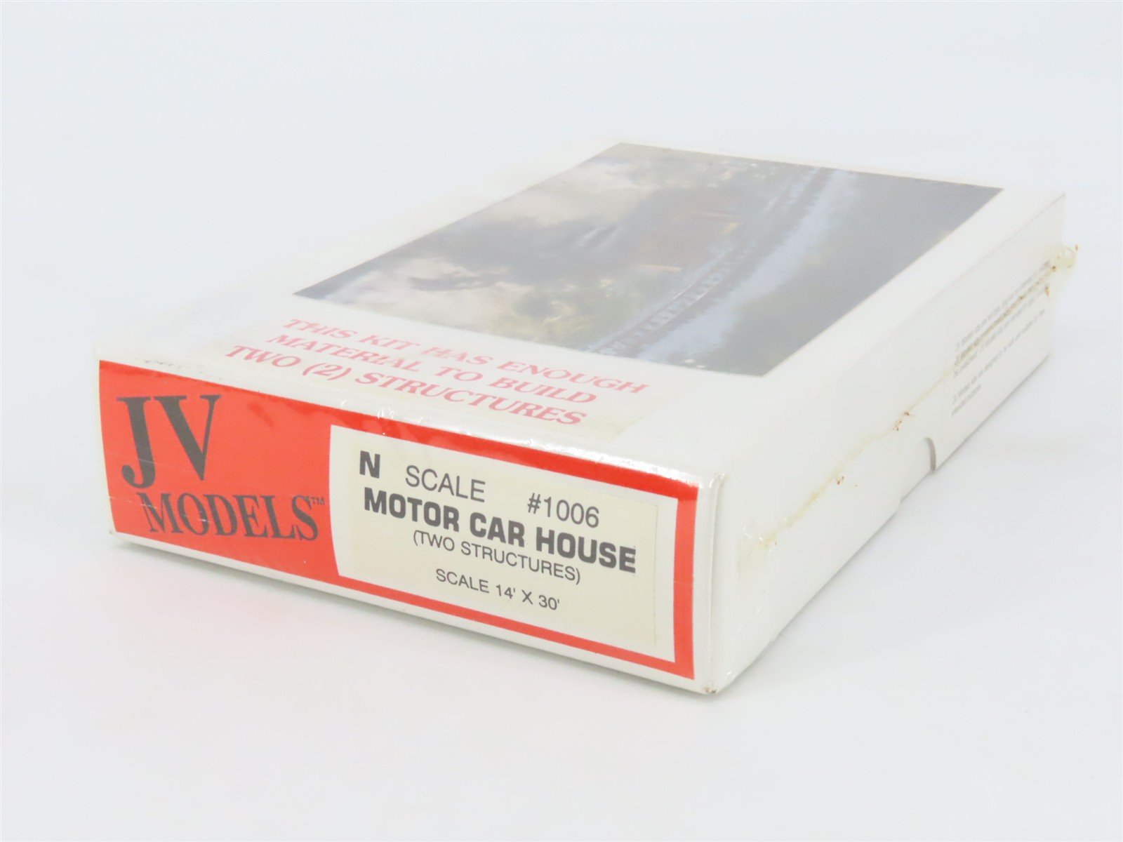 N 1/160 Scale JV Models Craftsman Kit #1006 Motor Car Houses - SEALED