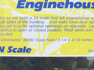N 1/160 Scale Rix Pikestuff 541-8002 Small Enginehouse Building Kit