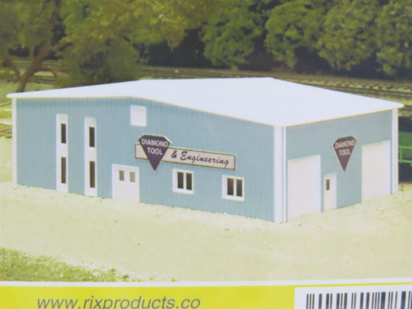 N 1/160 Scale Rix Pikestuff 541-8011 Diamond Tool & Engineering Building Kit