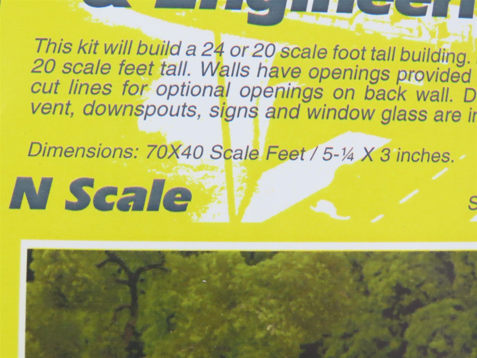 N 1/160 Scale Rix Pikestuff 541-8011 Diamond Tool & Engineering Building Kit