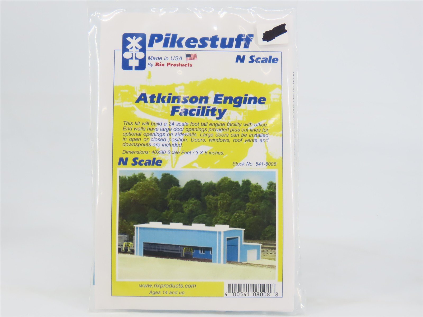 N 1/160 Scale Rix Pikestuff 541-8008 Atkinson Engine Facility Building Kit