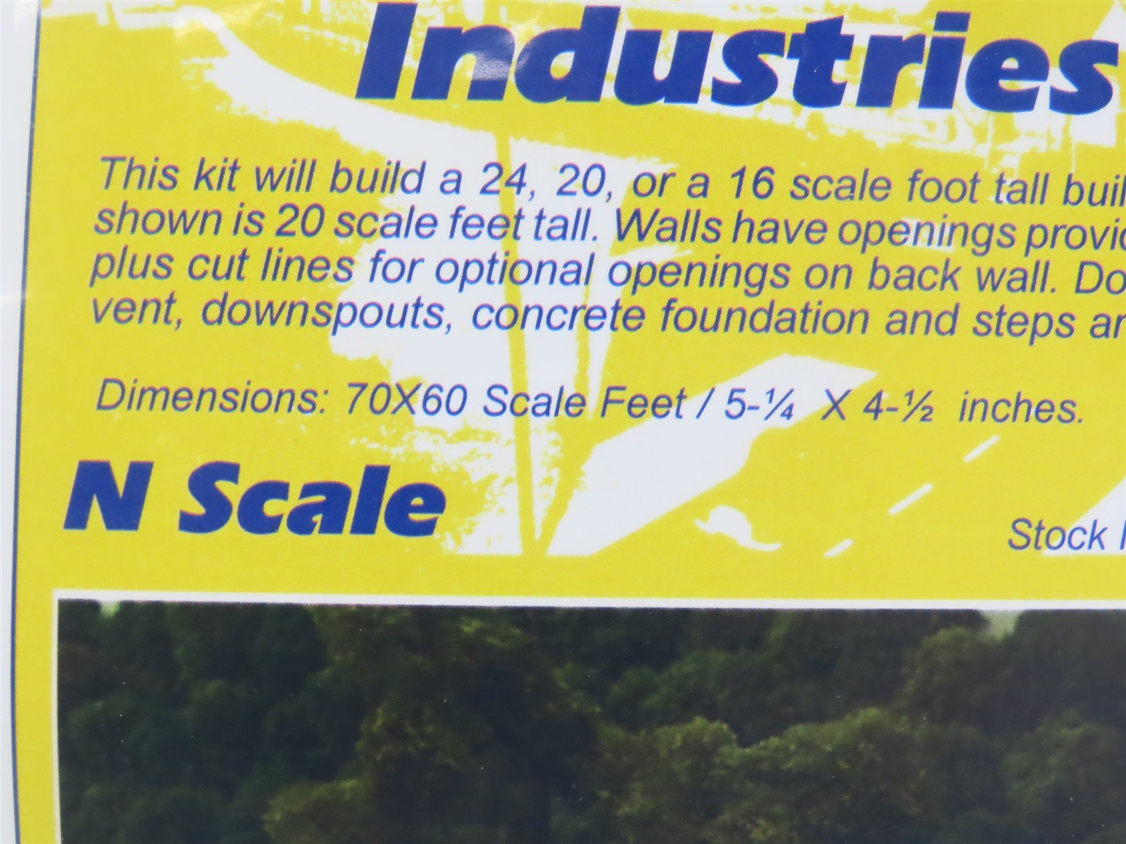 N 1/160 Scale Rix Pikestuff 541-8013 Tri-Star Industries Building Kit