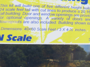 N 1/160 Scale Rix Pikestuff 541-8006 Contractors Building Kit