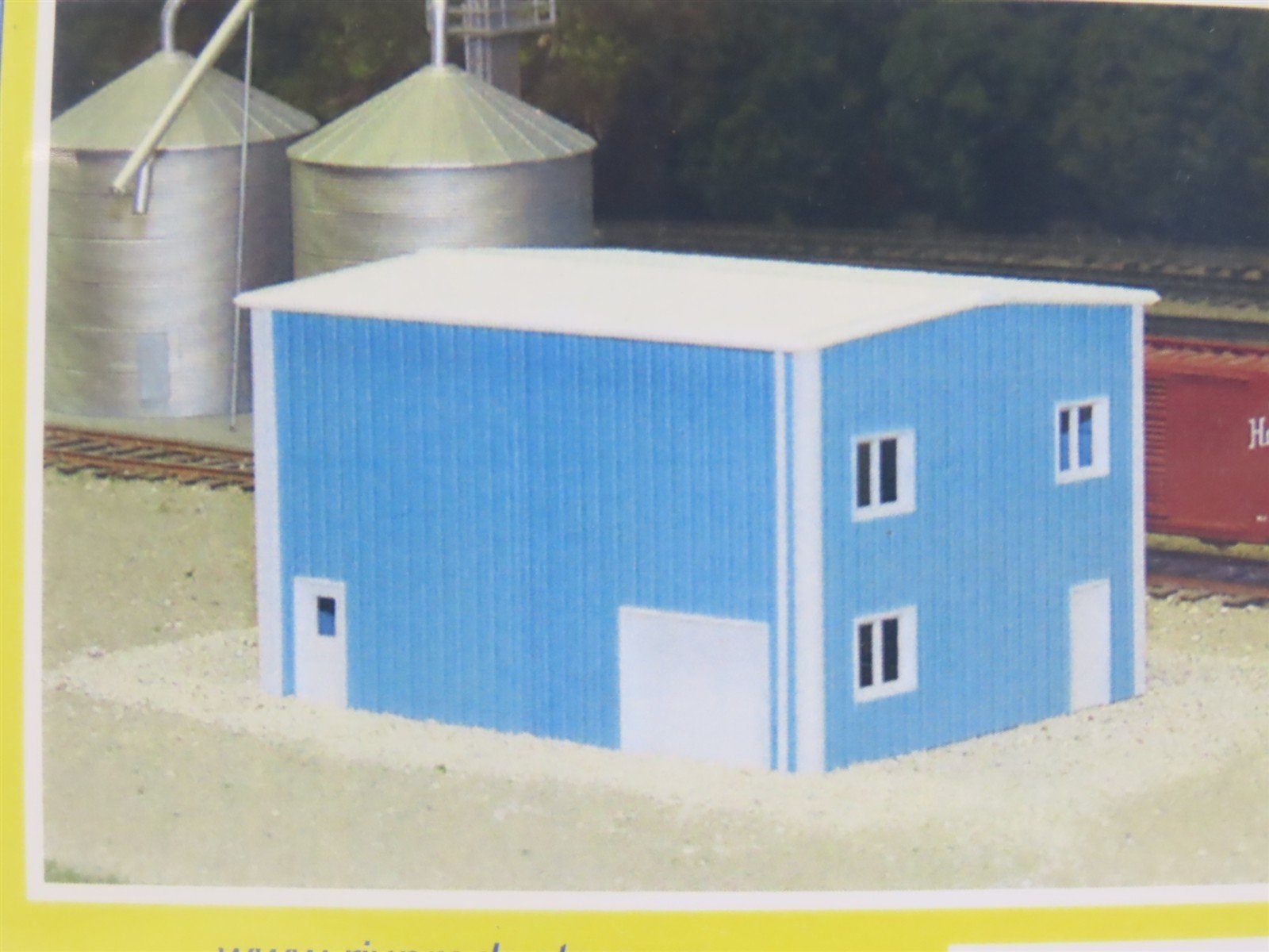 N 1/160 Scale Rix Pikestuff 541-8001 Modern Yard Office Building Kit