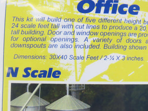 N 1/160 Scale Rix Pikestuff 541-8001 Modern Yard Office Building Kit