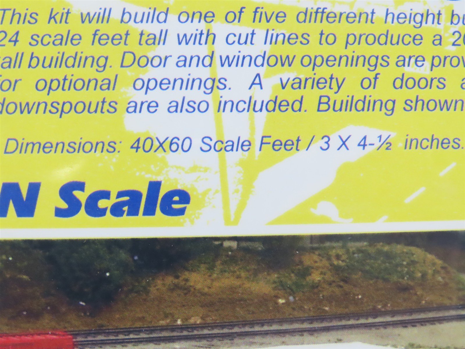 N 1/160 Scale Rix Pikestufff 541-8005 Multi Purpose Building Kit