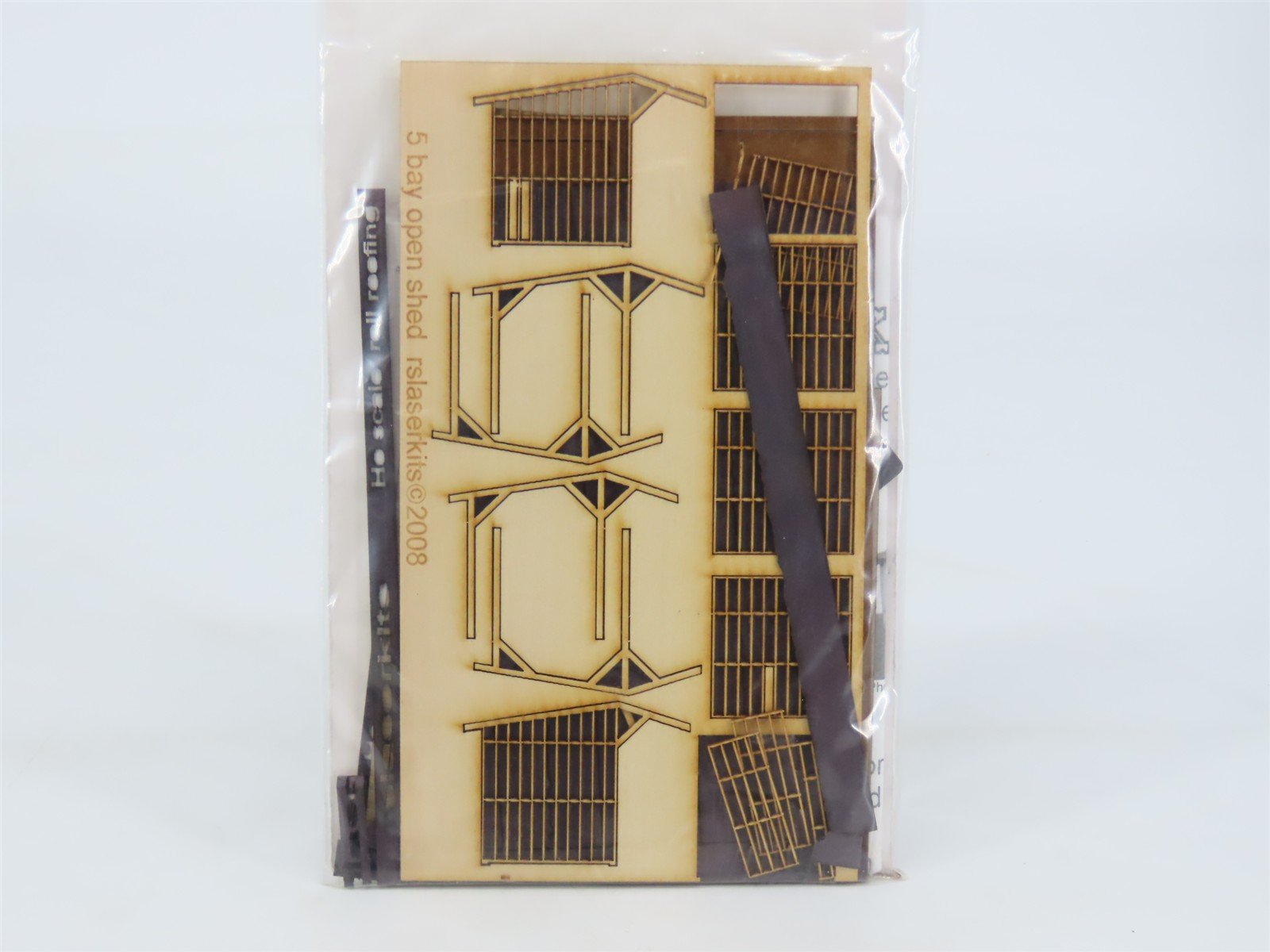 N 1/160 Scale Rslaserkits 3009 5 Bay Open Shed Building Kit