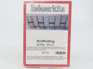 N 1/160 Scale Rslaserkits 3513 Scaffolding Wood Kit