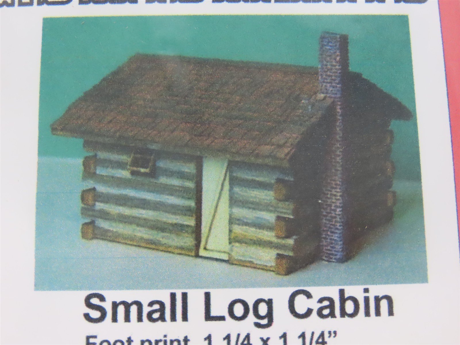 N 1/160 Scale Rslaserkits 3016-3 Small Log Cabin Building Kit 3-Pack
