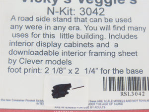 N 1/160 Scale Rslaserkit 3042 Vicky's Veggie's Building Wood Kit