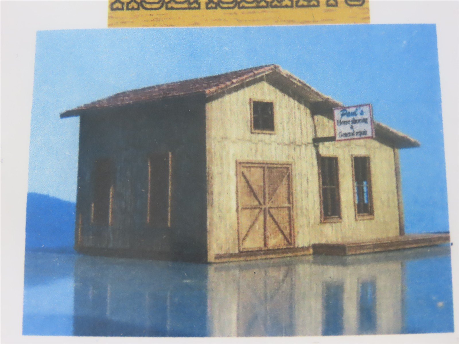 N 1/160 Scale Rslaserkits 3006 Paul's Repair Building Wood Kit
