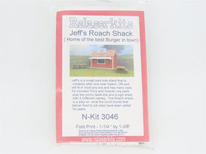 N 1/160 Scale Rslaserkits 3046 Jeff's Roach Shack Building Wood Kit