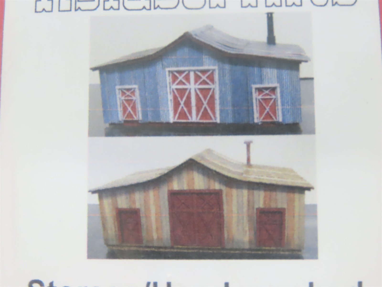 N 1/160 Scale Rslaserkits 3071 Storage/Handcar Shed Building Wood Kits