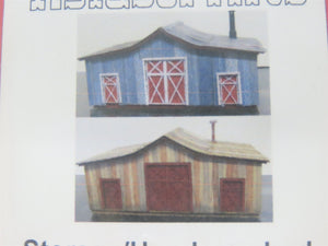 N 1/160 Scale Rslaserkits 3071 Storage/Handcar Shed Building Wood Kits