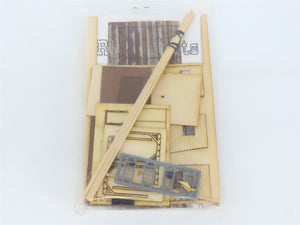 N 1/160 Scale Rslaserkits 3071 Storage/Handcar Shed Building Wood Kits