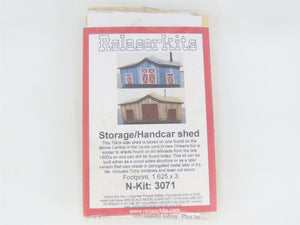 N 1/160 Scale Rslaserkits 3071 Storage/Handcar Shed Building Wood Kits