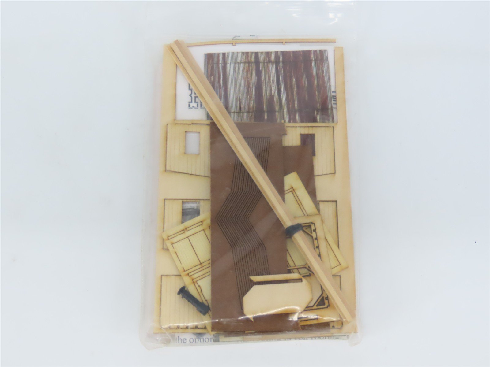 N 1/160 Scale Rslaserkits 3071 Storage/Handcar Shed Building Wood Kits