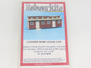 N 1/160 Scale Rslaserkits 3019 Logging Bunk House Car Building Wood Kit